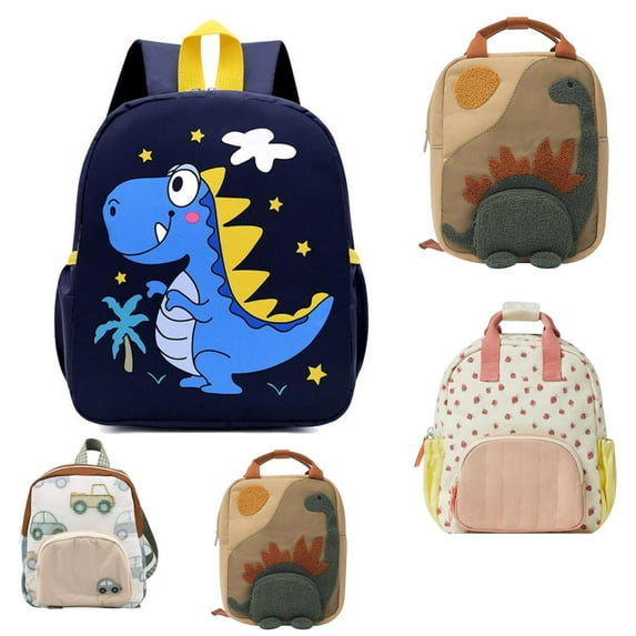 Taotanxi Toddler Backpack Cute Dinosaur Kids Backpacks for Girls Boy Animal Preschool Bookbag Kindergarten School Bag Mini Travel Backpack