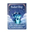 thumbnail image 1 of Taotanxi Valentine's Day Pocket Hug Token Gifts Bulk Mini Resin Animals with Pocket Hug Cards Bulk for Friend Boyfriend Girlfriend (Elephant), 1 of 3
