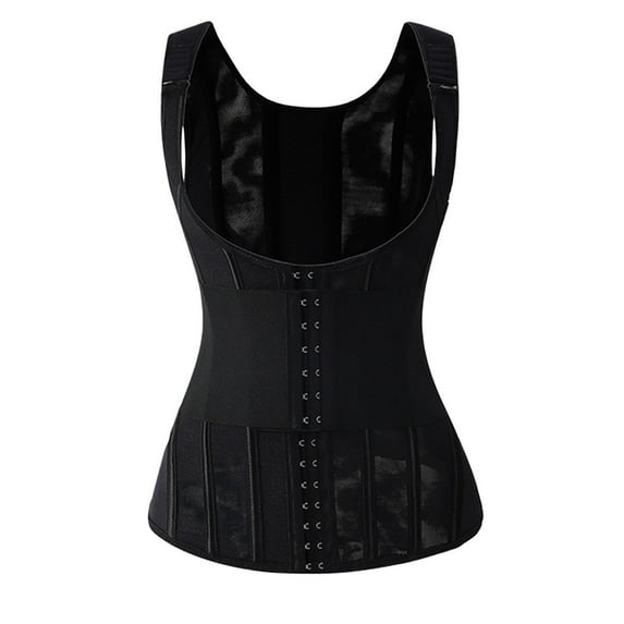 Taotanxi Waist Trainer for Women Workout Corset Waist Cincher Shapewear Tummy Control Vest Body Shaper Invisible Girdle