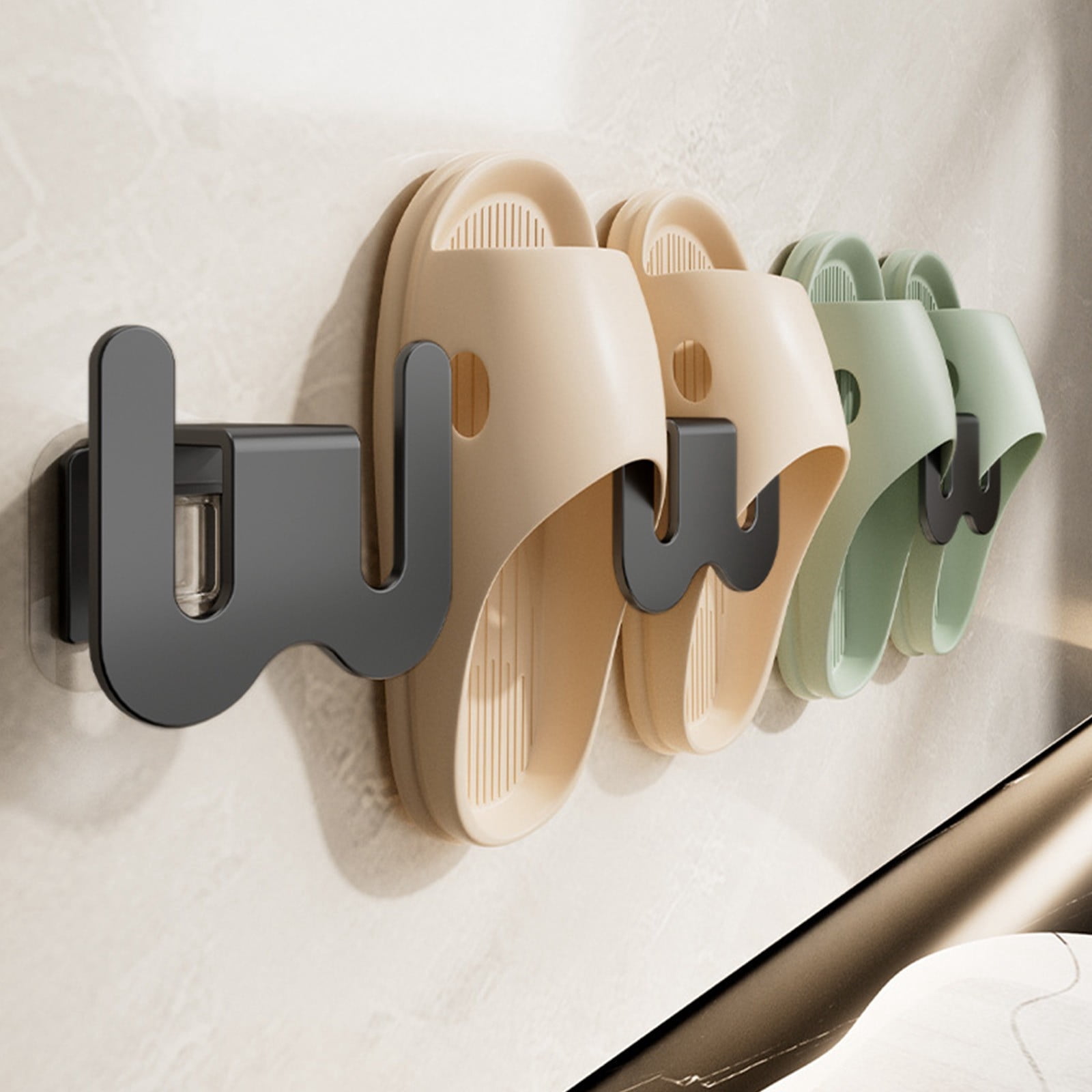 Leaving Rack Clearance! Taotanxi Wall Mounted Shoe Rack With Adhesive Hanging Strip ...