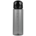 thumbnail image 1 of Taotanxi Water Bottle Sports Water Bottle, Reusable Clear Water Bottle BPA-Free Water Bottle, Leak-Proof Plastic Water Bottle, Flip Top Drink Bottles for Travel Gym (26oz, Black), 1 of 6