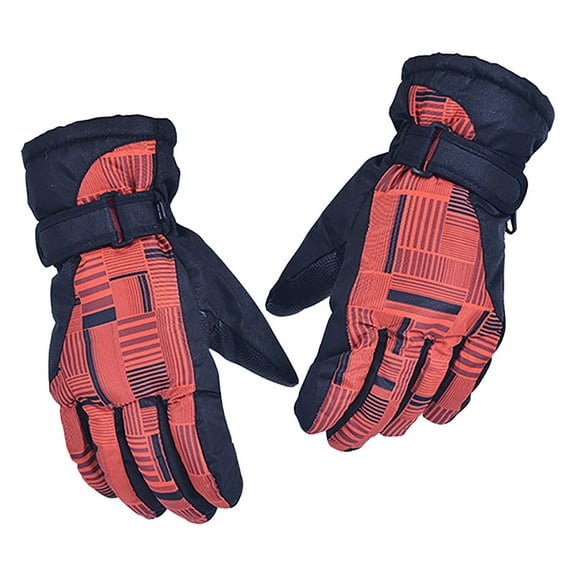 Taotanxi Winter Gloves Men Women, Zipper Cycling Gloves Touch Screen, Windproof Warm Gloves Cold Weather, Anti-Slip Gloves,For Cycling Biking Walking Sporting Driving