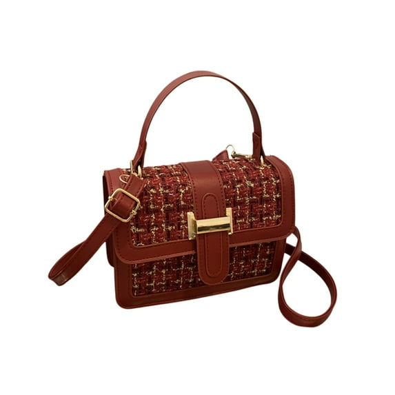 Taotanxi Women'S Shoulder Bag Burgundy