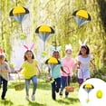 thumbnail image 1 of Taotanxi Yellow Easter Egg With Parachute Toy for Kids Girls Boys Easter Basket Stuffers Gifts, 1 of 5