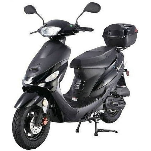 Taotao Pony 50cc Gas Scooter Electric & Kick Start with Matching Trunk included - CARB Approved