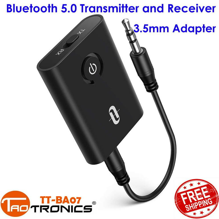 Taotronic TT-BA07 Bluetooth 5.0 Transmitter & Receiver 3.5mm Low Latency  SB17