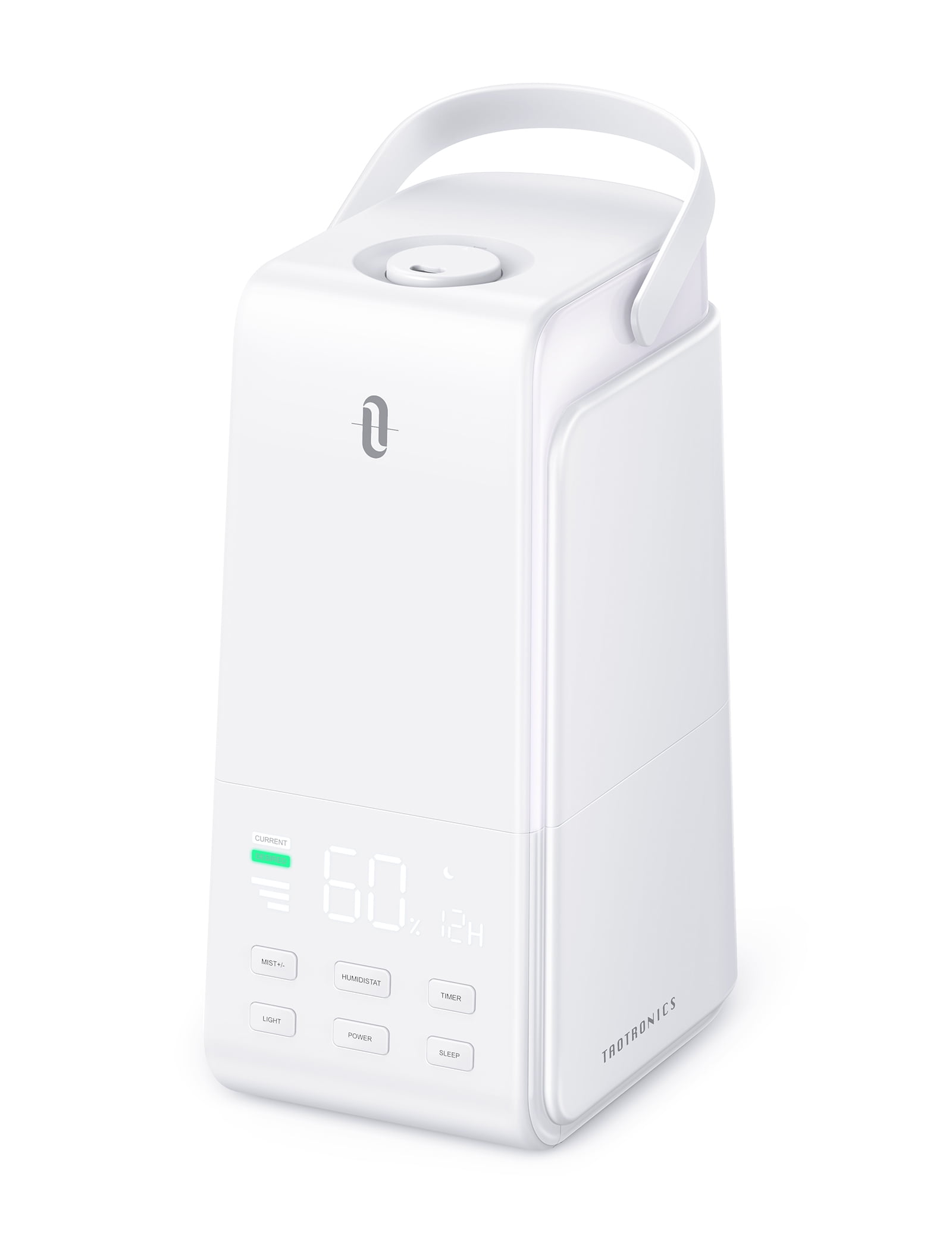 4L Ultrasonic Cool Mist Humidifier with Automatic Humidity Monitoring