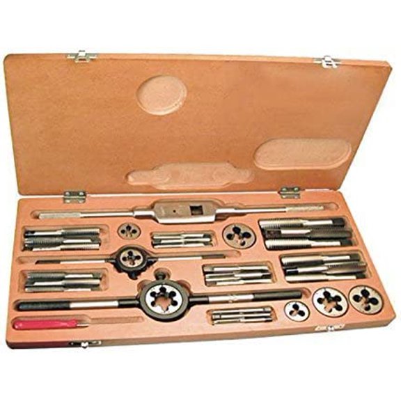 Tap And Dies Set 1/4 To 1/2 British Standard Fine- Boxed Complete Bsf$$Tools & Hardware Other