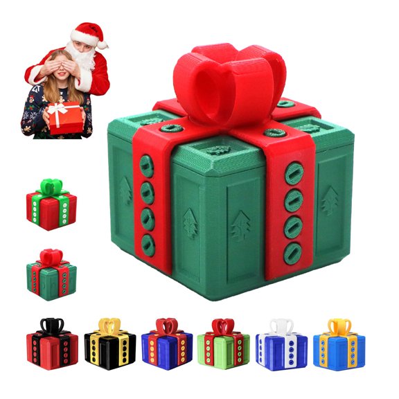 Tap Box for Money, Funny Prank Gift Box with Screws, Novelty Tap Box Gift for Birthdays and Christmas