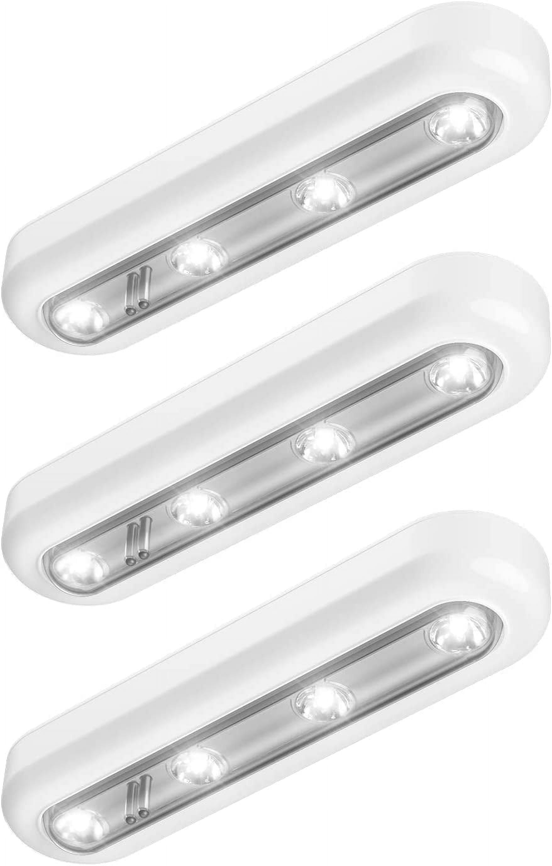 Tap Closet Lights, One Touch Light, Stickon Anywhere 4Led Touch Tap Light, Cordless Touch