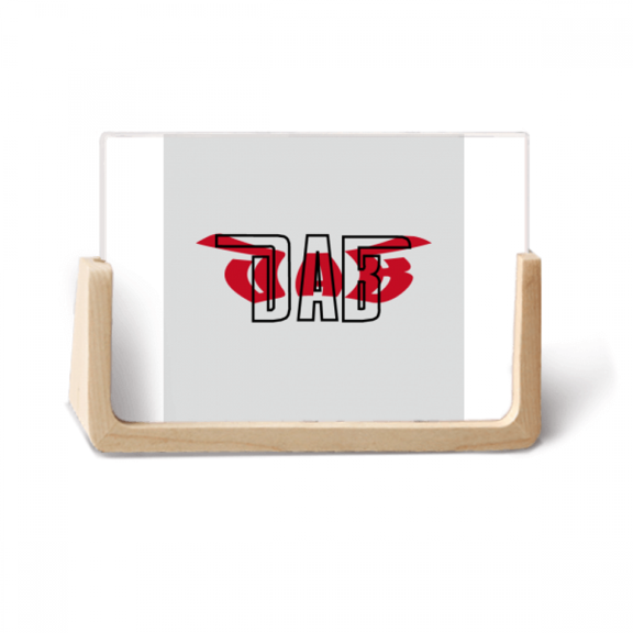 Tap Dance Arm Air Art Deco Fashion Photo Wooden Photo Frame Tabletop Display