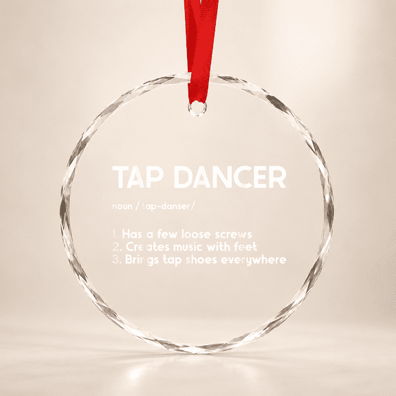 Tap Dancer Definition Tap Dancing Tap Dance Tap Shoes Glass Ornament