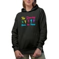 thumbnail image 1 of Tap Dancing Makes Me Happy Merch Gift Ideas for Dancers Black Hooded Sweatshirt or Hoodie, 3XL, 1 of 5