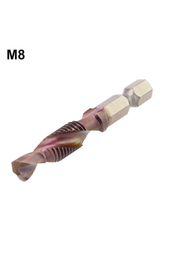 Tap Drill Bit Hex Shank HSS Screw Bit Screw Machine Compound Tap M3-M10