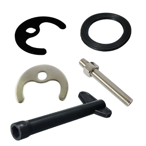 Tap Fixing Fitting Kit Bolt Washer Wrench Plate Set Kitchen Basin Tool