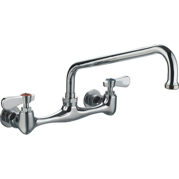 Tap Industries TWMF-8 Commercial NSF Wall-Mount Faucet for Restaurant Kitchens 10" Spout