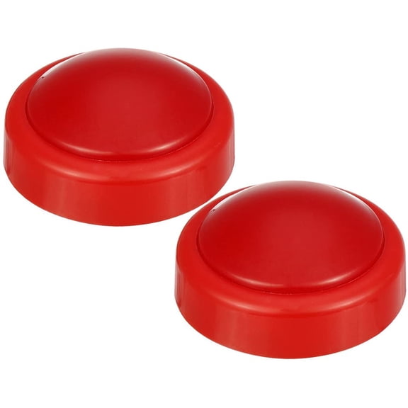 Tap Lights Battery Powered Touch Sensor LED Lamp Push Night Light Stick-on 3.9 Inch Red Colored 2pcs for Closet Cabinet Bedroom Storage Shed Hallway Stair Camping