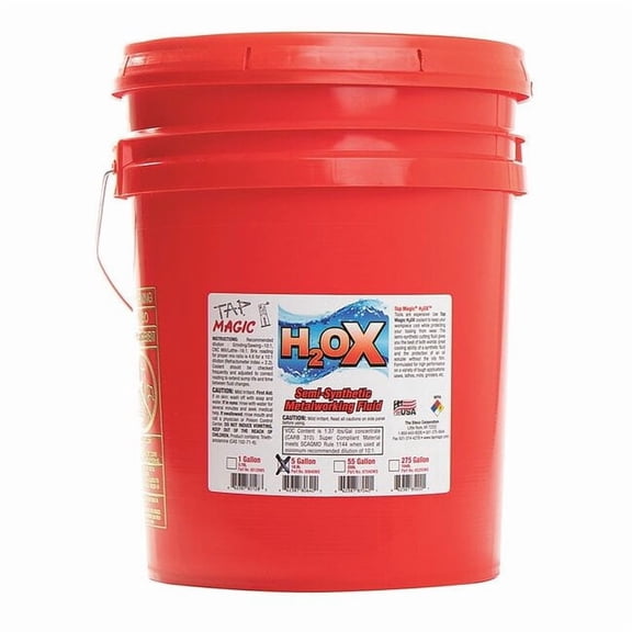 Tap Magic Coolant,5 gal.,Orange,9.3 pH Value 80640WS
