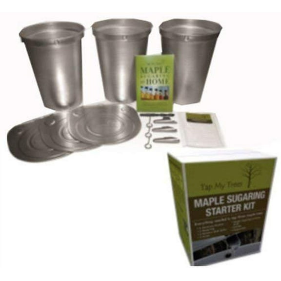 Universal Maple Sugaring 3 Tree Starter Kit - Maple Syrup Tap Kit - 3 Piece Set