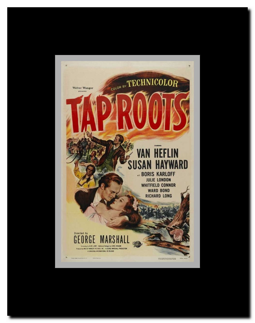 Tap Roots Framed Movie Poster