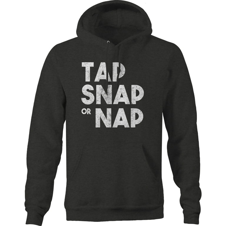 Tap Snap or Nap MMA Ground Pound Knock Out Fleece Sweatshirt for