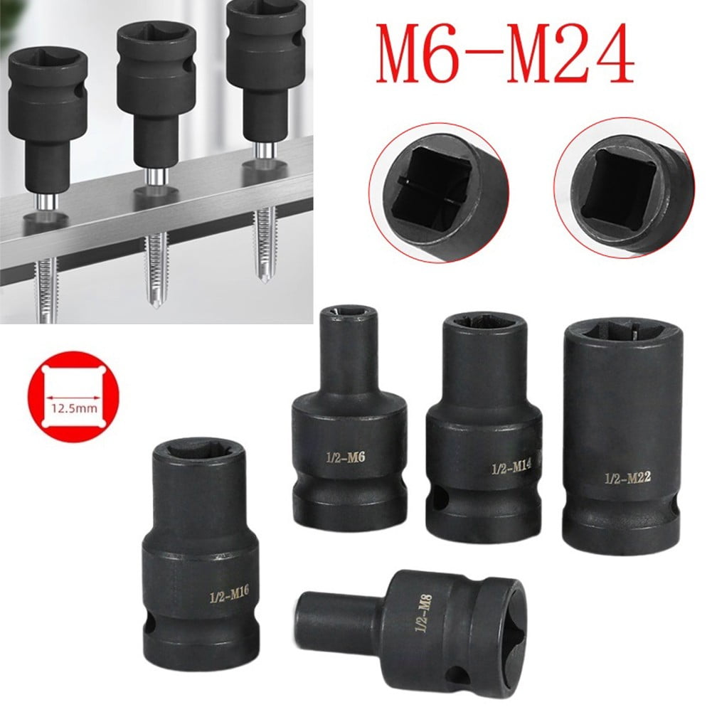 Tap Socket Double Square Head 1/2Inch Driver For Pneumatic Wrench Tool ...