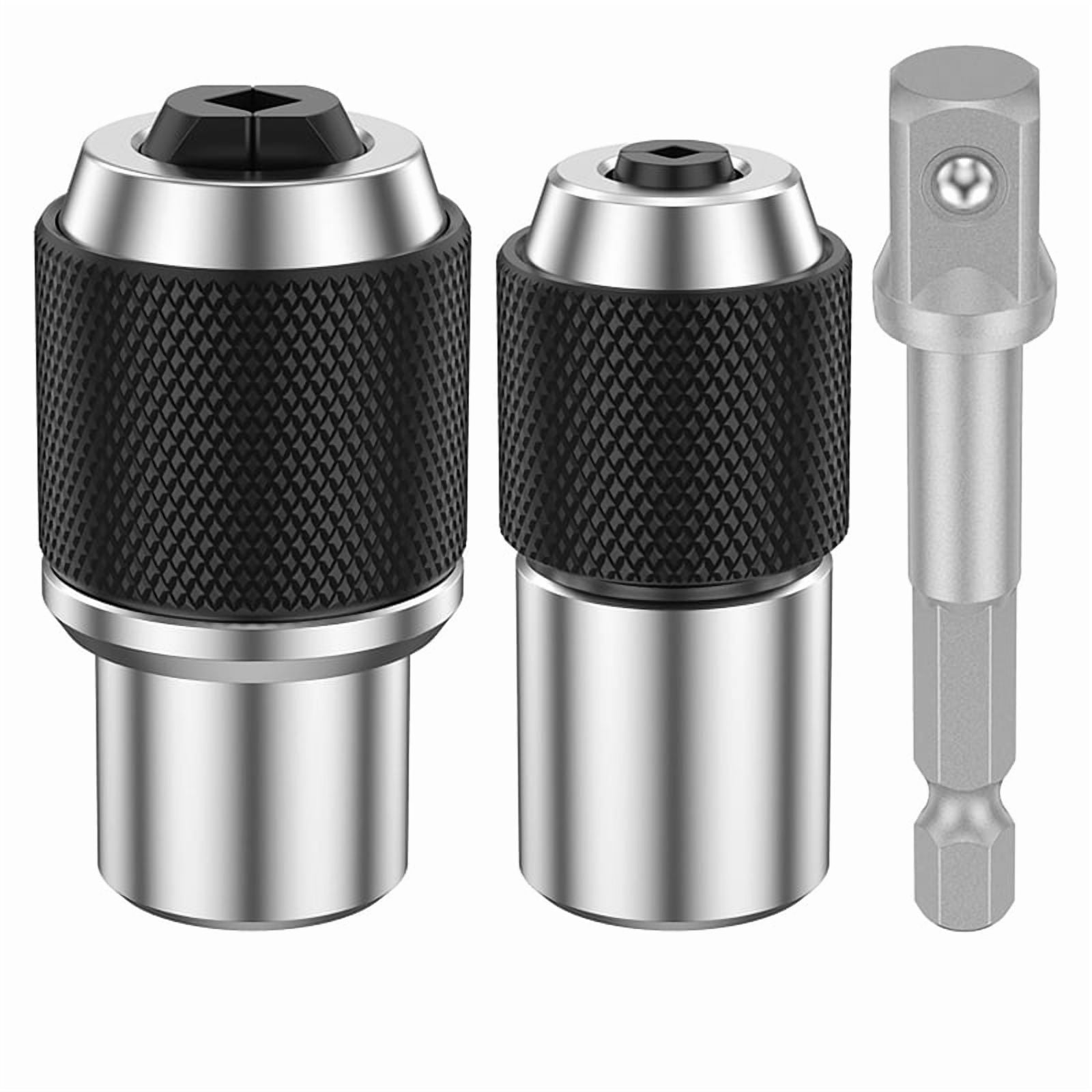 Tap Socket Set – Adjustable Tap Holder Tool 3/8" Drive, Fits #6 To 1/2" Taps, Compact For Tight Spaces, With 2 Copper Sleeves