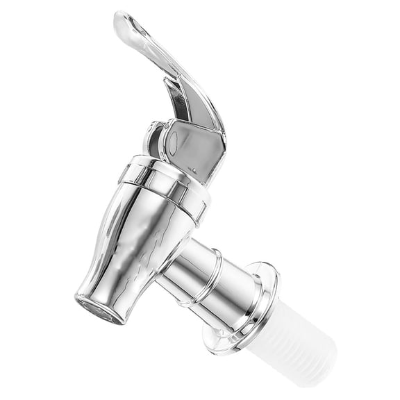 Tap Spout for Beverage Dispenser Silver ABS 1Set Easy Installation