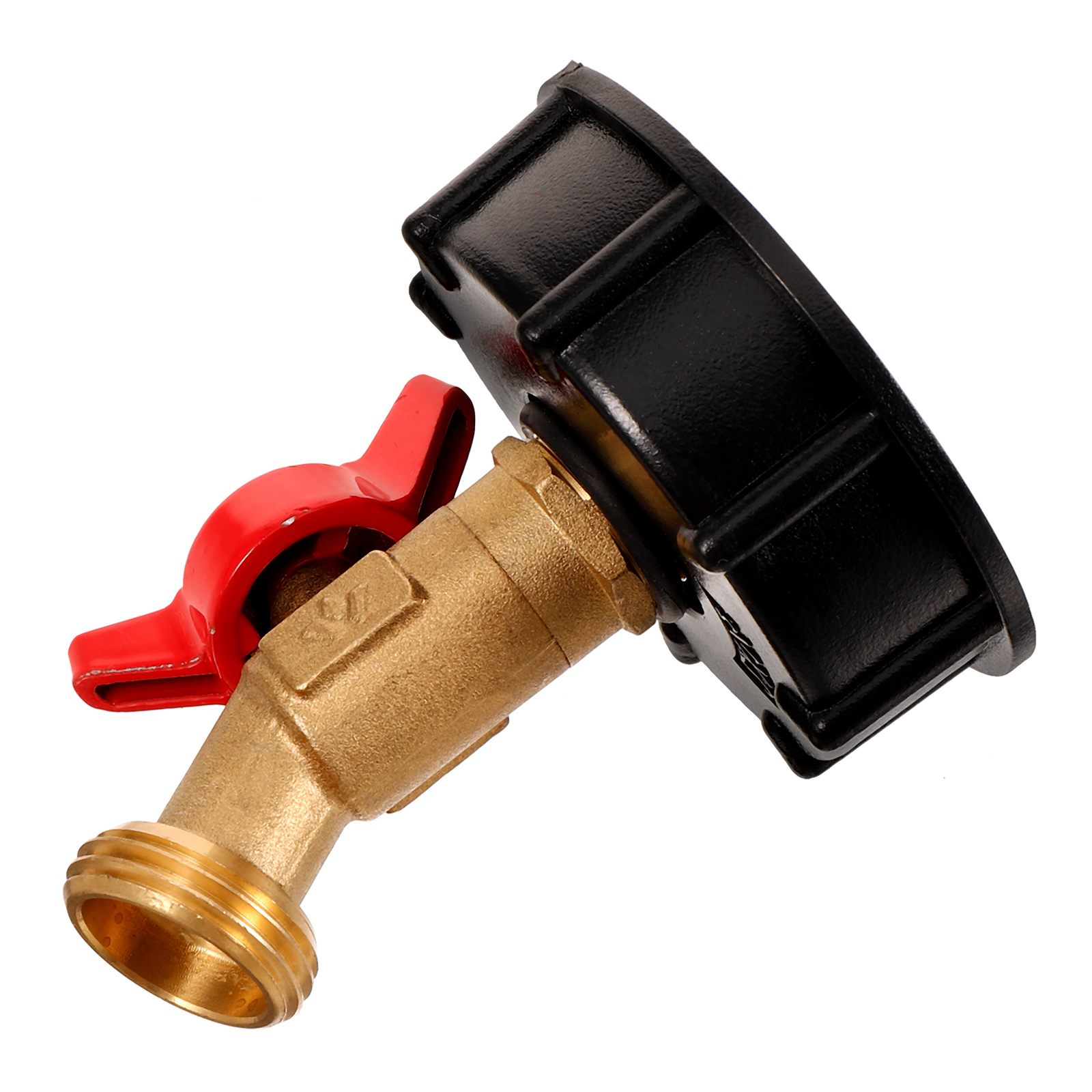 Tap Water Shutoff Valve Faucet Hose IBC Ton Barrels Adapter IBC Tote