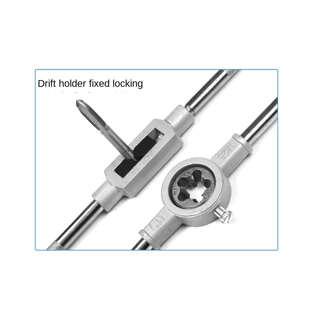 Tap and Die Set 20Pcs Tap Wrench Threading Tools Metric/Imperial Hand