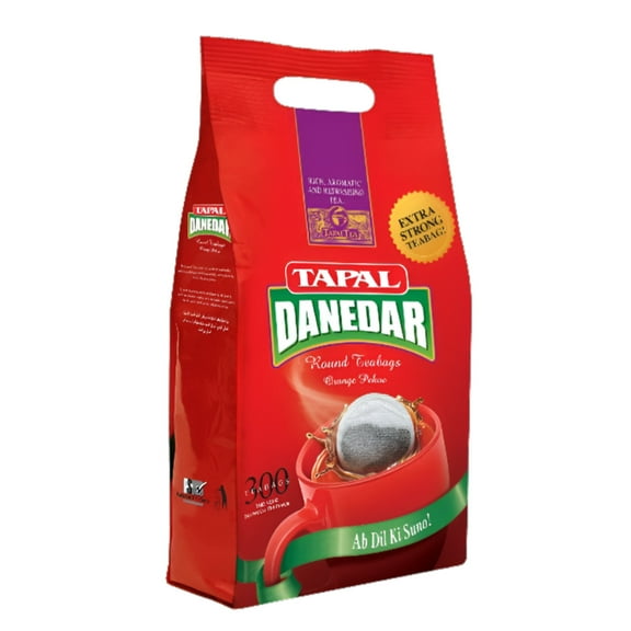 Tapal Danedar black tea 300 round bags