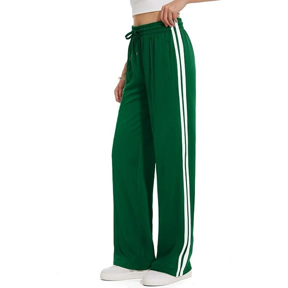 Tapata Women's 28/30/32/34 Inseam Track Pants Loose Straight Leg Jogging Sweatpants Warm-Up Sports Athletic Running