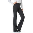 thumbnail image 1 of Tapata Women's 34'' Stretchy Bootcut Dress Pants with Pockets Tall, Petite, Regular for Office Work Business, 1 of 6
