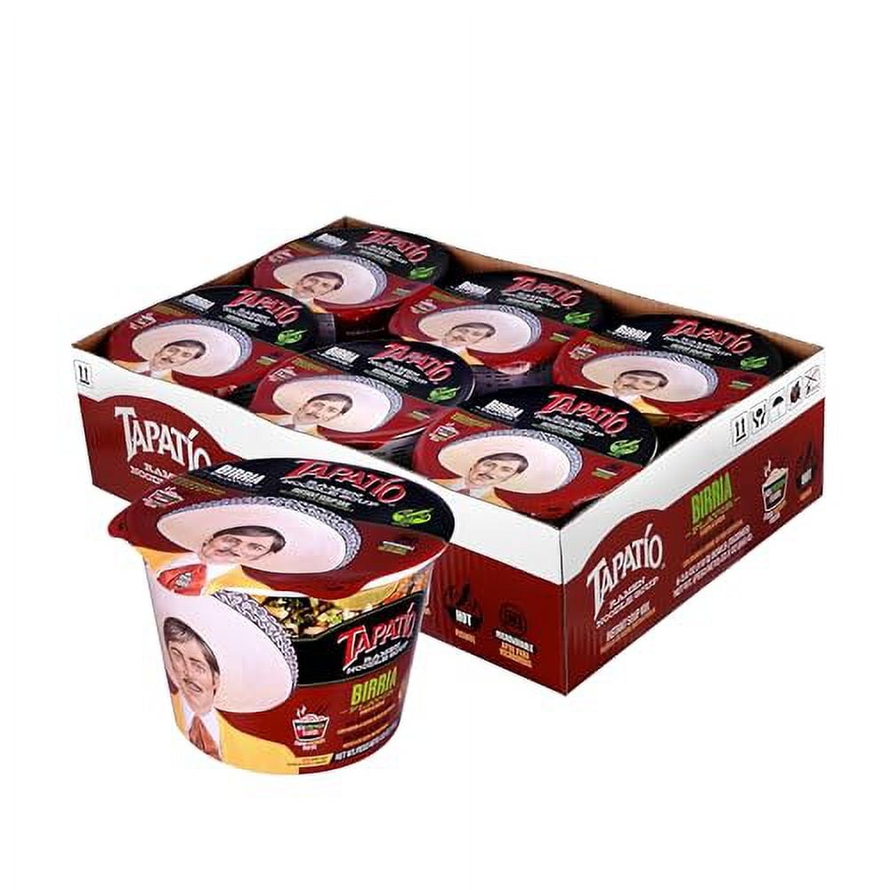 Tapatio Birria Flavor Ramen Noodle Soup, 3.8 Oz (Pack of 18)