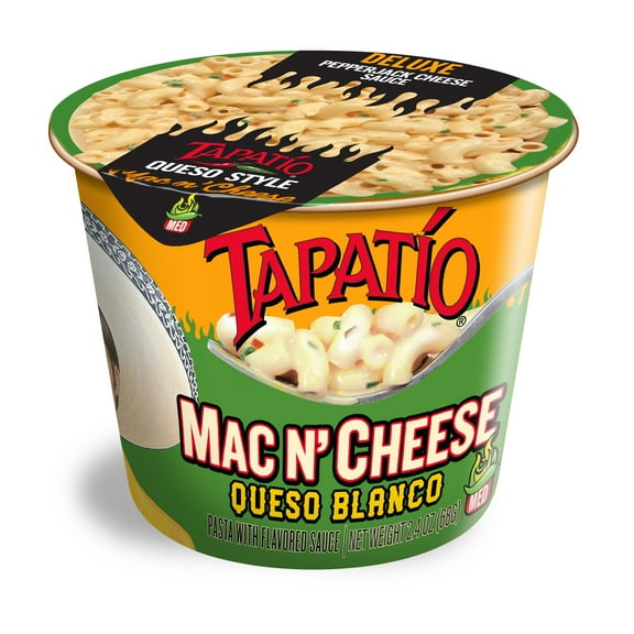Tapatio Mac N Cheese Bowl Queso Blanco, 2.4oz