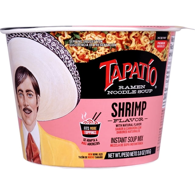 Tapatio Ramen Shrimp Bowl 3.7oz