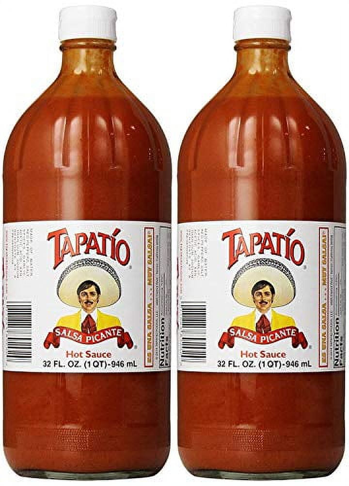 Tapatio Salsa Picante Hot Sauce 32fl oz 946ml (2 Bottles)