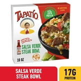 Tapatio Salsa Roja Chicken Bowl with Tapatio Hot Sauce, 10 oz (Frozen)