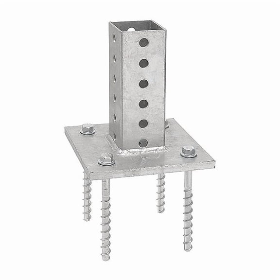 Tapco Anchor for Square Post,Steel 034-00140SM