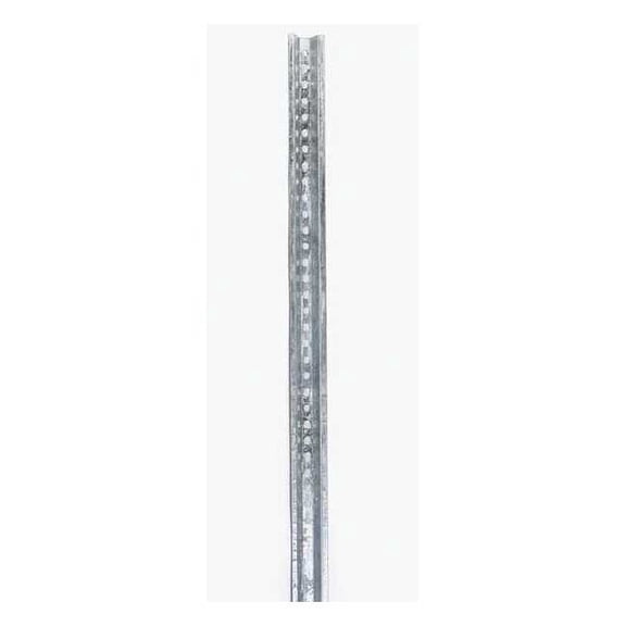 Tapco Sign Post,Silver,Steel,7 ft L 054-00017