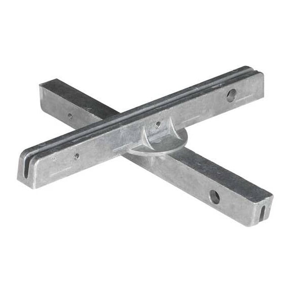 Tapco Street Sign Cross Piece Bracket,Aluminum 037-00226
