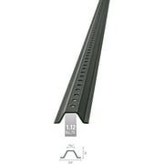 Tapco U-Channel Sign Post, 7L, Green Post, Holes 30" Down Post