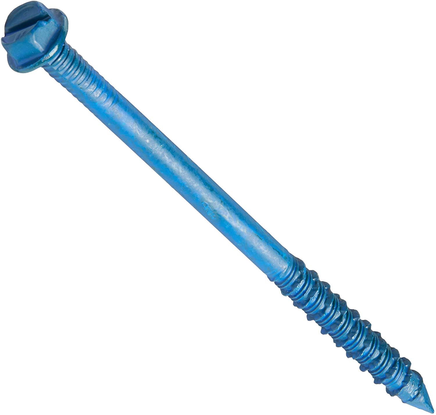 ITW Brands Tapcon Concrete Screw Anchor Hex Head - Steel, Easy Installation - 1/4 in x 3-3/4 in — Construction & DIY Use, Standard Hardware Spec