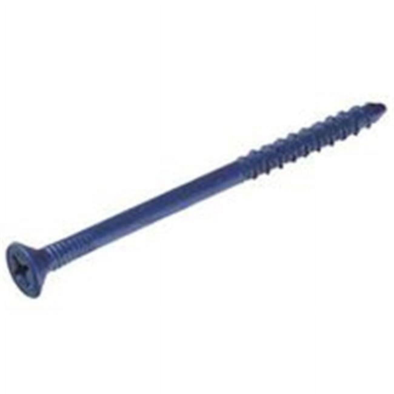 ITW Brands Tapcon 28355/24355 Star Flat Head Concrete Screws, 1-3/4", Steel — Construction & DIY Use, Standard Hardware Spec
