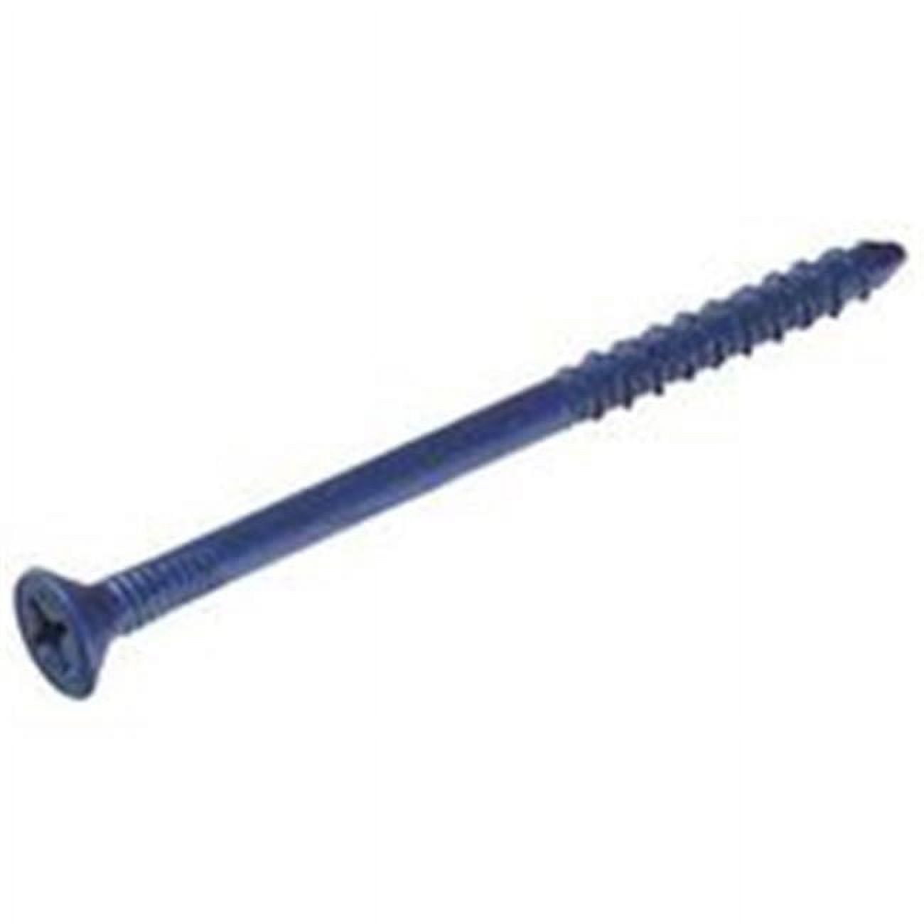 Tapcon 28395 Star Flat Head Concrete Screws, 33/4", Steel
