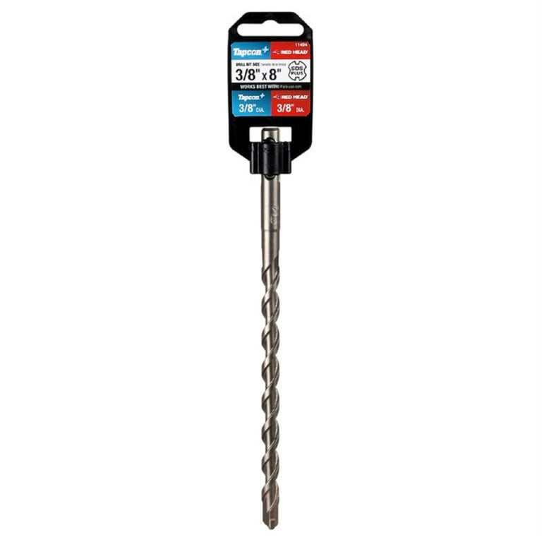 Tapcon 8-in Carbide Masonry Drill Bit for SDS-Plus Drill Tapcon 8-in Carbide Masonry Drill Bit for SDS-Plus Drill