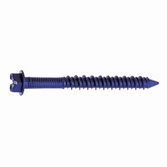 Tapcon Concrete Anchor Screw,Hex,3/16 in,PK100 3147407