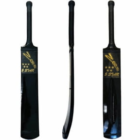 Tape Ball Soft Tennis Ball Cricket Bat Black Color Light Weight 5 Star Series Zeepk Tournament