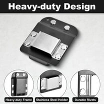 Tape Belt Holder, Low-Profile Tape Measure Belt Clip, Measuring Tapes Holder Fits Up to 2" Tool Belts, Quickly Grab or Hang, Suitable for All Kinds of Belts.