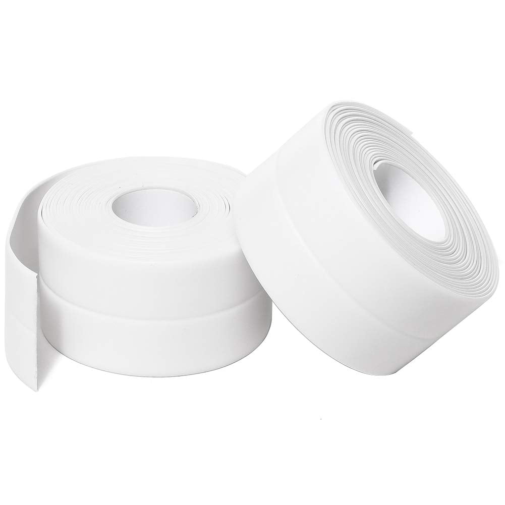 Tape Caulk Strip, PVC Self Adhesive Caulking Sealing Tape for Kitchen